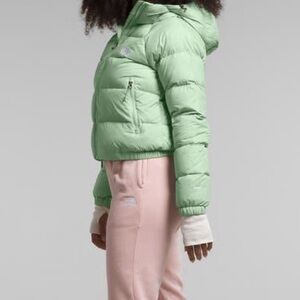 Women's Green Puffer Jacket